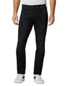 Hudson Byron Stretch Straight Fit Jeans In Banner
