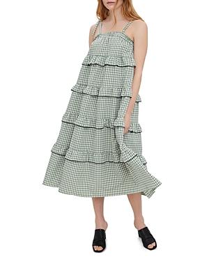 Vero Moda Kendra Tiered Ruffle Gingham Sundress
