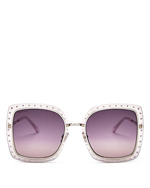 Jimmy Choo Women's Square Sunglasses, 56mm