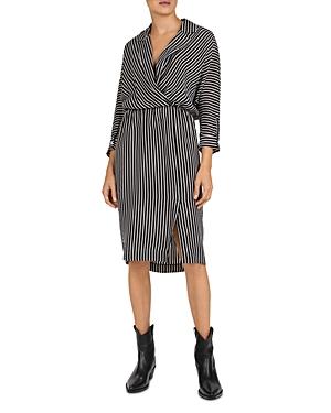Gerard Darel Stella Striped Dress Dress