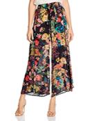 Johnny Was Albany Floral Wide-leg Pants