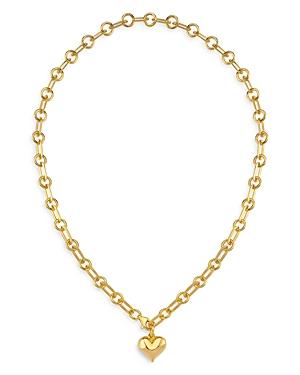 Maison Irem 18k Gold Emily Heart Pendant Necklace, 22.5