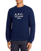 A.p.c. Rufus Logo Sweatshirt