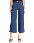 Hudson Holly Crop Wide-leg Jeans In Marina