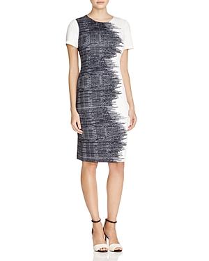 Calvin Klein Abstract Print Sheath Dress - 100% Bloomingdale's Exclusive