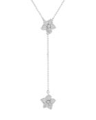 Kate Spade New York Pave Bloom Lariat Necklace, 16