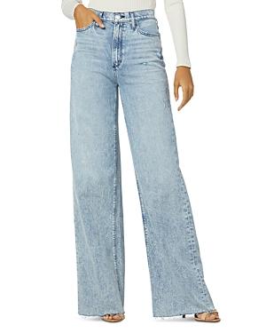 Joe's Jeans The Mia Full Length Wide Leg Jeans In Serene