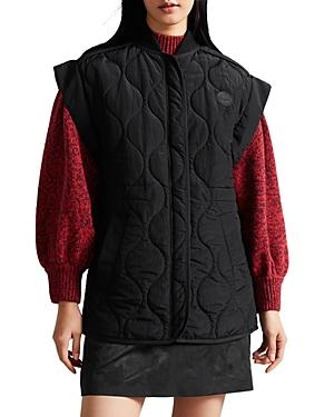 Ted Baker Ariez Quilted Sleeveless Coat