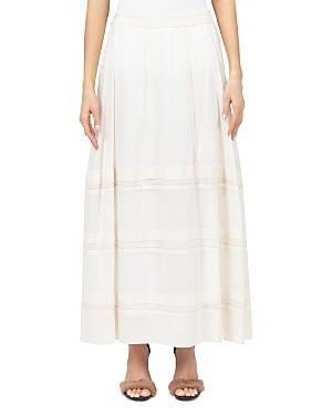Peserico Striped Detail Long Skirt