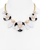Kate Spade New York Floral Collar Statement Necklace, 16