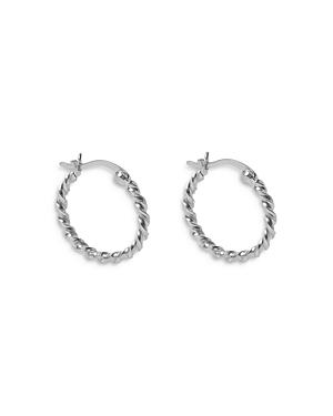 Argento Vivo 19mm Square Twist Hoop Earrings
