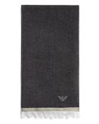 Emporio Armani Colorblock Frayed Scarf