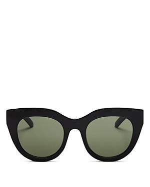 Le Specs Women's Air Heart Cat Eye Sunglasses, 51mm