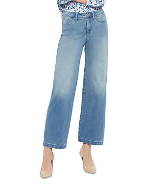 Nydj Teresa Wide Leg Ankle Jeans In Clean Brooke