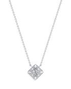 De Beers Forevermark Icon Pave Diamond Pendant Necklace In 18k White Gold, 0.30 Ct. T.w, 18-20
