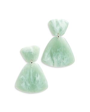 Shashi Drop Lucite Earrings