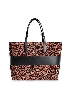 Zadig & Voltaire Mick Leo Flocked Suede Tote