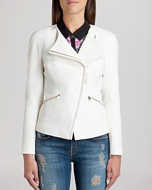 Ted Baker Jacket - Ayeleen Textured Biker