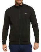 Lacoste Cotton-blend Fleece Full-zip Regular-fit Sweatshirt