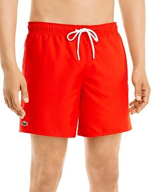Lacoste Logo Regular Fit Swim Trunks
