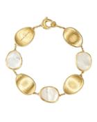 Marco Bicego 18k Yellow Gold Lunaria Mother-of-pearl Bracelet