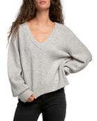 Elan V-neck Cropped Sweater