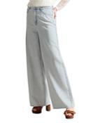 Ted Baker Bivera 90's Wide Leg Jeans In Pale Blue