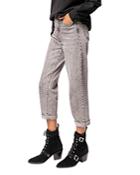 Pinko Flexi Maddie 3 Mom Jeans In Grigio
