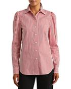 Lauren Ralph Lauren Puff Sleeve Shirt