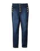 J Brand Natasha Sky High Crop Skinny Jeans In Untamed