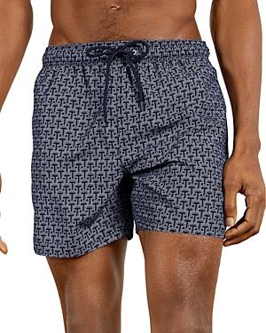 Ted Baker T Print Swim Trunks