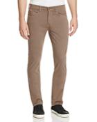 Paige Federal Slim Fit Jeans In Desert Taupe