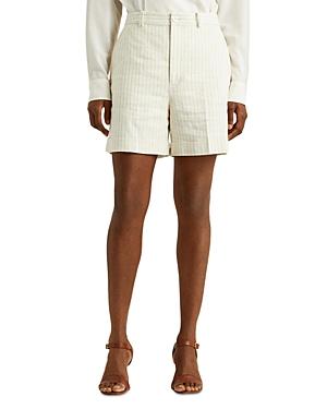 Lauren Ralph Lauren Striped Twill Shorts