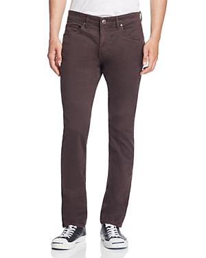 Paige Federal Slim Fit Jeans In Hickory
