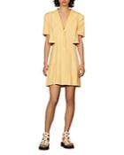 Sandro Lilirose Cutout Suit Dress