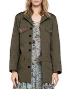 Zadig & Voltaire Kalena Military-style Jacket