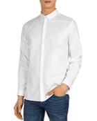 The Kooples Sweet Squares Slim Fit Button-up Shirt