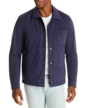 Herno Suede Microfiber Shirt Jacket