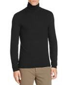 Atm Cotton Ribbed Turtleneck Sweater