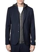 Zadig & Voltaire Blue Wool Jacket