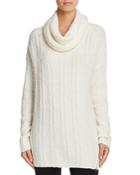 Love Scarlett Cowl Neck Ribbed Tunic Sweater - 100% Bloomingdale's Exclusive