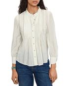 Ba & Sh Laura Pleated Blouse