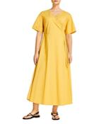 Marina Rinaldi Dolomiti Flared Long Wrap Dress