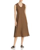 Eileen Fisher Frayed Organic Linen Dress