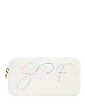 Stoney Clover Lane Embroidered Terry Small Pouch