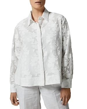 Marina Rinaldi Finezza Floral Applique Shirt