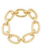 Alberto Amati 14k Yellow Gold Large Oval Link Statement Bracelet