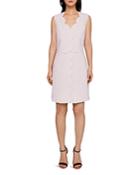 Ted Baker Rubeyed Scallop-edge Dress
