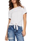 Bcbgeneration Not Comparable Tie-front Tee