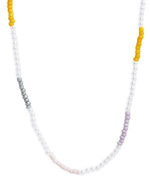 Aqua Multicolor Bead Strand Necklace, 16 - 100% Exclusive